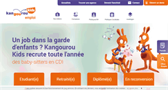 Desktop Screenshot of emploi.kangouroukids.fr