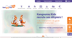 Desktop Screenshot of kangouroukids.fr